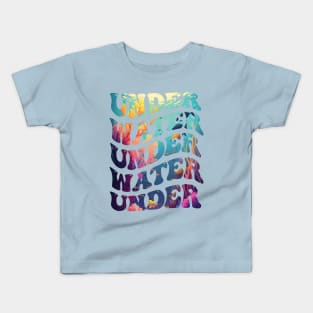 Under Water Wonder: A Colorful Aquatic Journey Kids T-Shirt